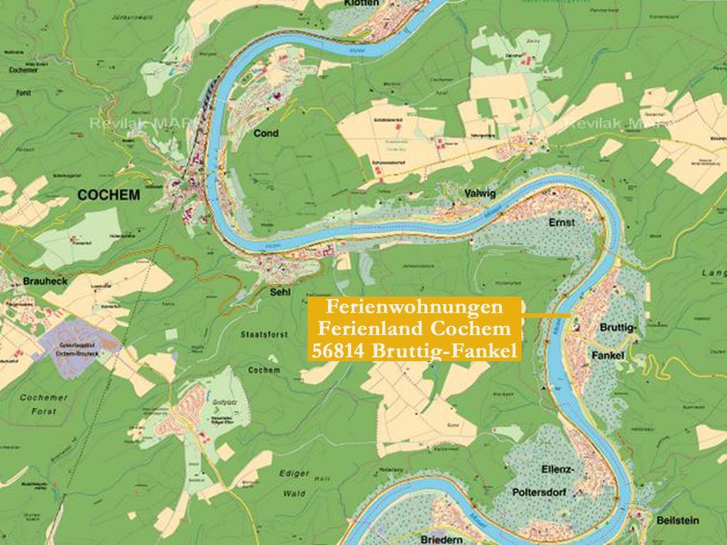 Ferienwohnungen Ferienland Cochem Bruttig-Fankel Dış mekan fotoğraf